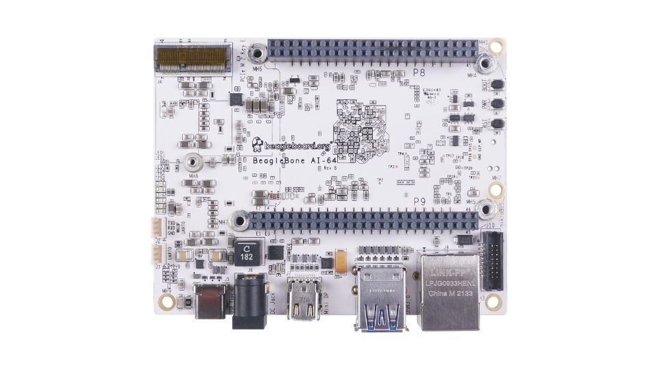 BeagleBone AI-64 front
